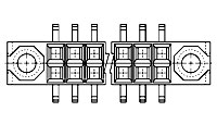 1-534284-6 by te connectivity / amp brand