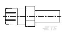 1218713-1 by te connectivity / amp brand