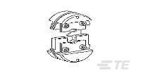 1583094-1 by te connectivity / amp brand