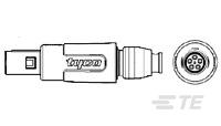 1811797-1 by te connectivity / amp brand