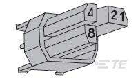 5-100525-2 by te connectivity / amp brand