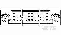 5532433-7 by te connectivity / amp brand