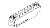 554105-1 by te connectivity / amp brand