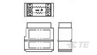 591871-1 by te connectivity / amp brand
