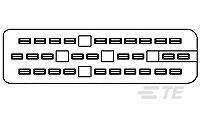 963222-1 by te connectivity / amp brand
