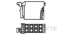 964408-1 by te connectivity / amp brand