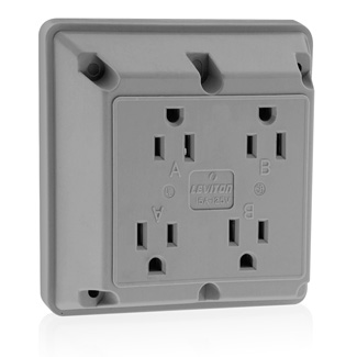 1254-GY by leviton