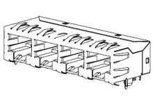 43223-6104 by molex / waldom