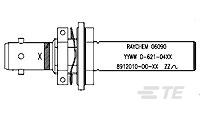 075457-000 by te connectivity / raychem brand