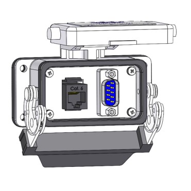 DB09M-RJ45-10LS by mencom