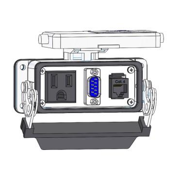DP1-DB9M-RJ45-16LS by mencom