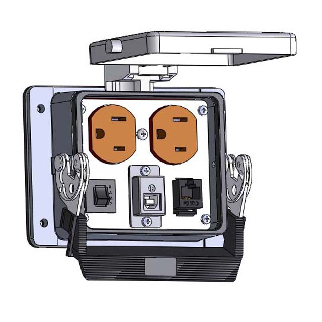 DP-RJ45-USB-BFAF-R-32 by mencom