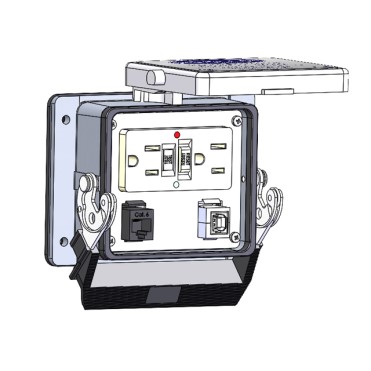 GF-RJ45-USB-BFAF-32 by mencom