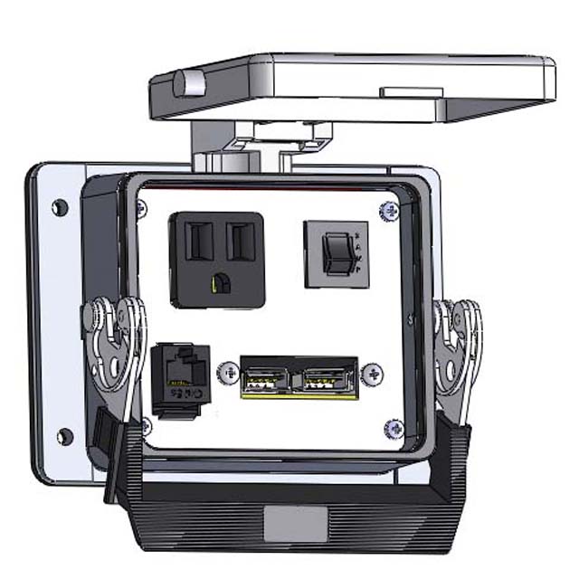 DP1-RJ45-USB-R-32 by mencom