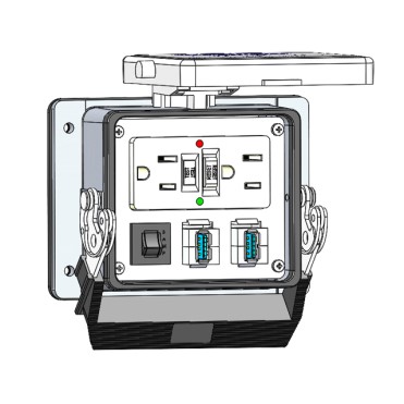 GF-DB25-USB-NR-48 by mencom