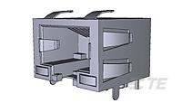 6-1734324-7 by te connectivity / amp brand