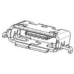 47654-0001 by molex / waldom