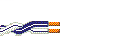 XCB1-BLU/WHT-WHT/BLU-1000 by belden