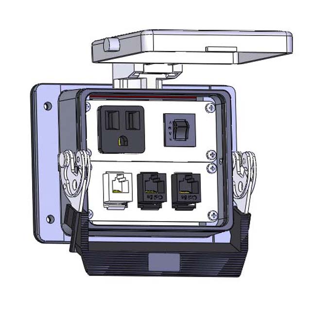 DP1-RJ11-2RJ45-R-32 by mencom