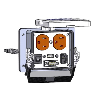 DP-MDB9-RJ45-USB-06-R-32 by mencom