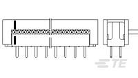 1-216119-4 by te connectivity / amp brand