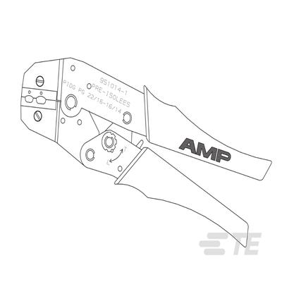 951014-1 by te connectivity / amp brand