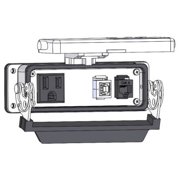 DP1-RJ45-USB-BFAF-24 by mencom