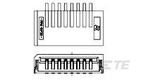 2-1735360-8 by te connectivity / amp brand