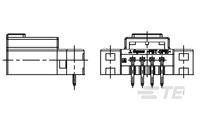 1743218-5 by te connectivity / amp brand