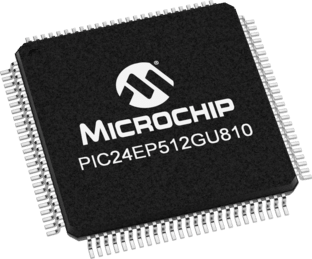 PIC24EP512GU810-I/PF by microchip technology