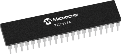TC7117ACPL by microchip technology