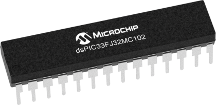DSPIC33FJ32MC102-I/SP by microchip technology