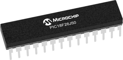 PIC18LF26J50-I/SP by microchip technology