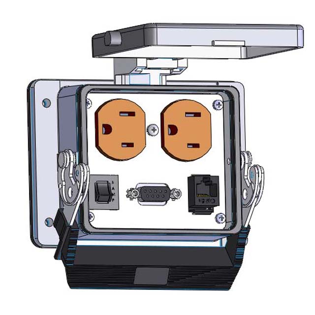 DP-DB9-USB-10-32 by mencom