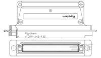 MTCRP-JH2-F22 by te connectivity / raychem brand
