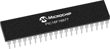 PIC16LF18877-E/P by microchip technology