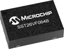 SST26VF064B-104V/MN by microchip technology