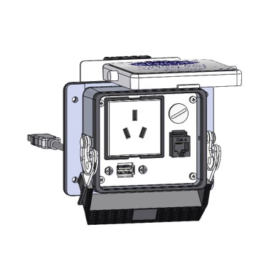 DCH1-RJ45-USB-10-32 by mencom