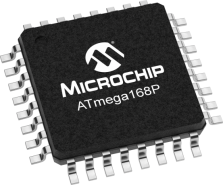 ATMEGA168PV-10AU by microchip technology