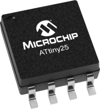 ATTINY25-20SNR by microchip technology