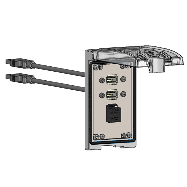 LP1-RJ45-2USB-03 by mencom