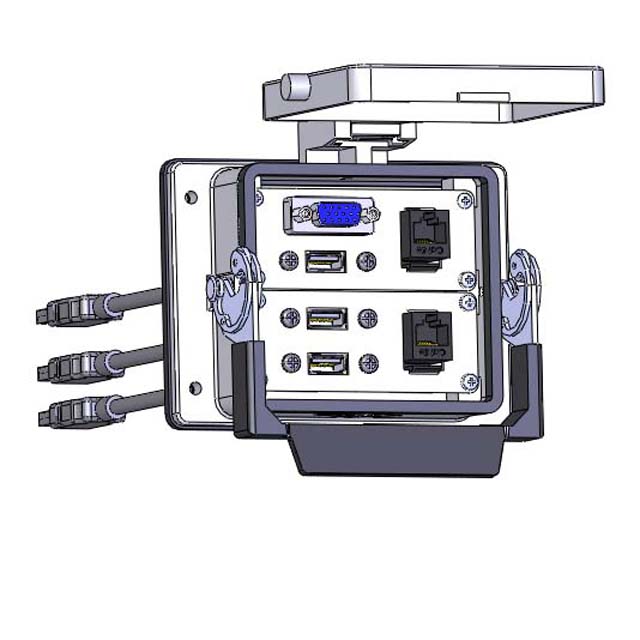 DDB15-2RJ45-3USB-06-32 by mencom