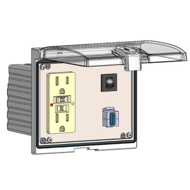 LP3-GF-USB-AFAF-R by mencom