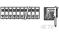 163996-1 by te connectivity / amp brand