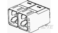 2180851-2 by te connectivity / amp brand