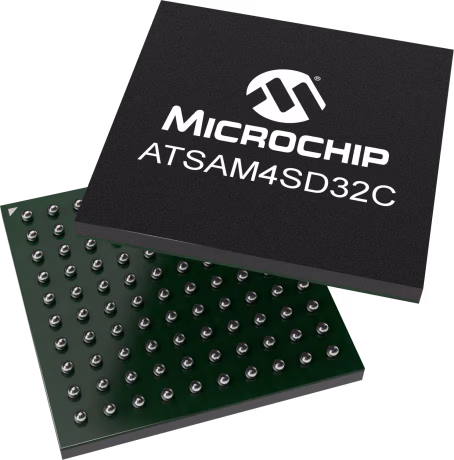 ATSAM4SD32CB-CFN by microchip technology