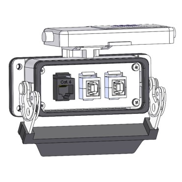 RJ45-2USB-BFAF-16 by mencom
