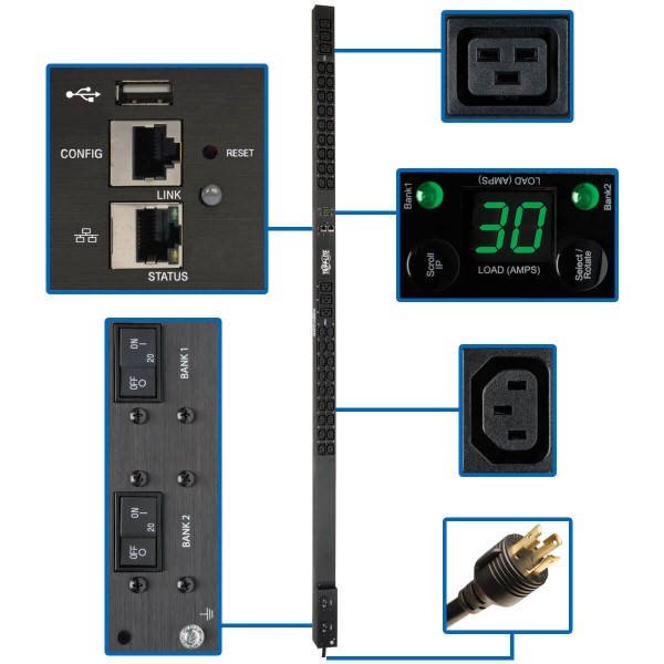 PDUMNV30HV2LX by tripp lite by eaton