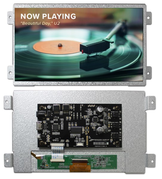 NHD-10.1-HDMI-A-RSXV by newhaven display