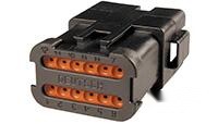 DT04-12PB-BE02 by te connectivity / deutsch automotive